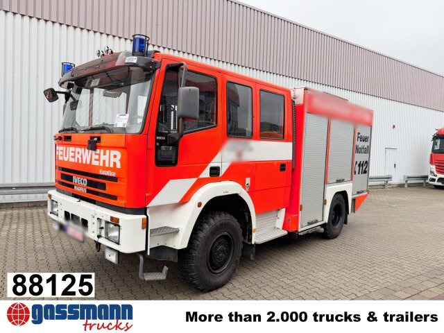 Iveco FF 95 E 18 4x4 Doka, Euro Fire, LF 8/6 Feuerwehr - Пожарна кола: снимка 1 Iveco FF 95 E 18 4x4 Doka, Euro Fire, LF 8/6 Feuerwehr - Пожарна кола: снимка 1