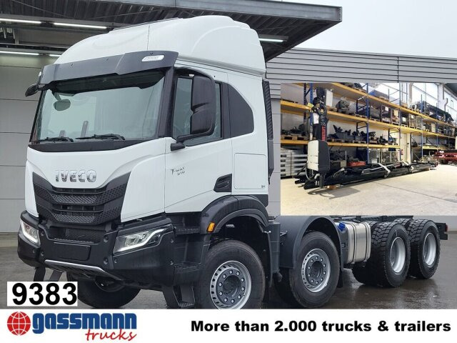Iveco T-Way AT410T51/58 8x4, Retarder, 4x VORHANDEN! - Мултилифт с кука камион: снимка 1 Iveco T-Way AT410T51/58 8x4, Retarder, 4x VORHANDEN! - Мултилифт с кука камион: снимка 1