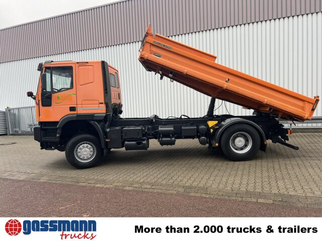 Самосвал камион Iveco Trakker 190E350 4x4, Meiller-Kipper,: снимка 11