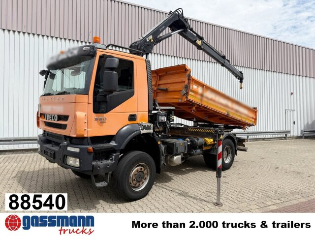 Iveco Trakker AD190T36W 4x4, EEV, Kran Hiab 111BS-2 - Самосвал камион, Камион с кран: снимка 1 Iveco Trakker AD190T36W 4x4, EEV, Kran Hiab 111BS-2 - Самосвал камион, Камион с кран: снимка 1