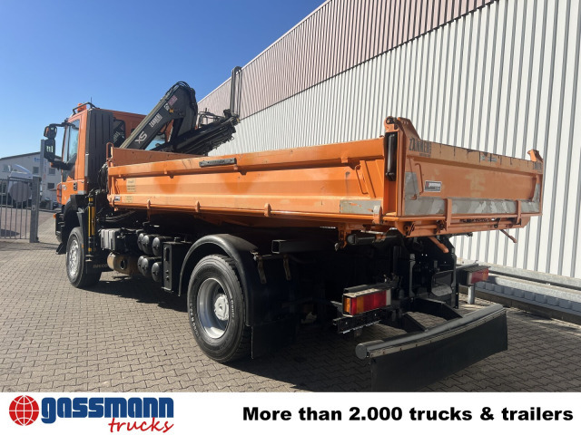 Самосвал камион, Камион с кран Iveco Trakker AD190T36WP 4x4, Widi-Platte,: снимка 10