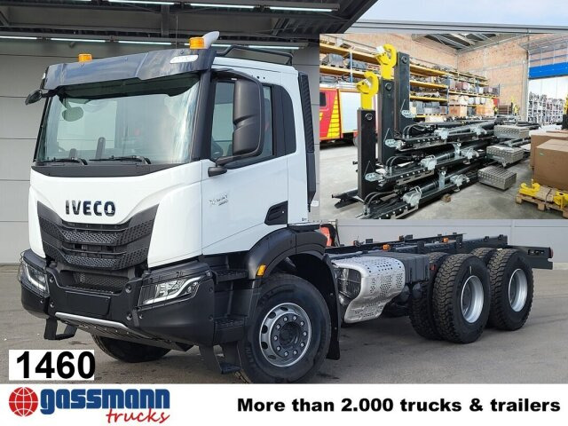 Iveco X-Way 460 6x4, Retarder - Мултилифт с кука камион: снимка 1 Iveco X-Way 460 6x4, Retarder - Мултилифт с кука камион: снимка 1