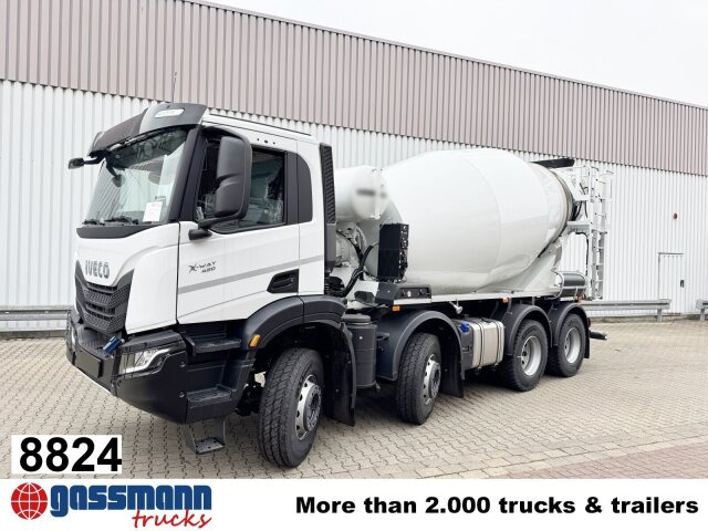 Iveco X-Way AD360X42BZ 8x4, Karrena 9/10m³ - Бетоновоз: снимка 1 Iveco X-Way AD360X42BZ 8x4, Karrena 9/10m³ - Бетоновоз: снимка 1
