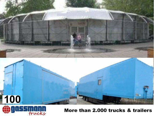 WILLE, mobile Ausstellungshalle - Камион: снимка 1 WILLE, mobile Ausstellungshalle - Камион: снимка 1