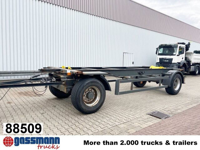 Kögel AWE 18, Ex-Fahrschule - Контейнеровоз/ Сменна каросерия ремарке: снимка 1 Kögel AWE 18, Ex-Fahrschule - Контейнеровоз/ Сменна каросерия ремарке: снимка 1