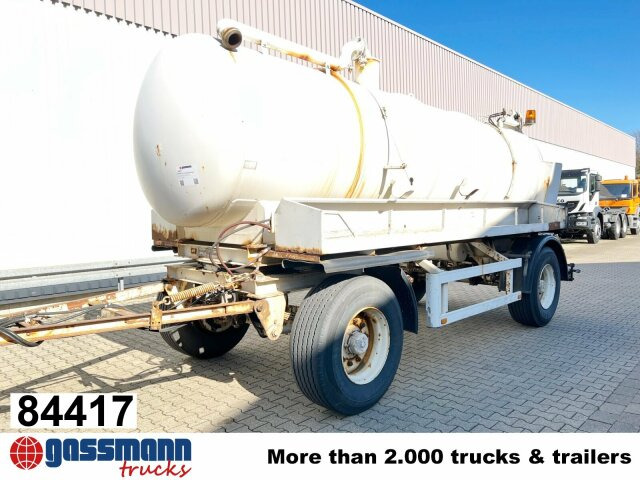 Kramer, SA 18 Fäkalienanhänger, ca. 10.000l - Ремарке цистерна: снимка 1 Kramer, SA 18 Fäkalienanhänger, ca. 10.000l - Ремарке цистерна: снимка 1