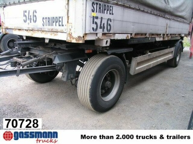 Krone AZW 18 - Контейнеровоз/ Сменна каросерия ремарке: снимка 1 Krone AZW 18 - Контейнеровоз/ Сменна каросерия ремарке: снимка 1