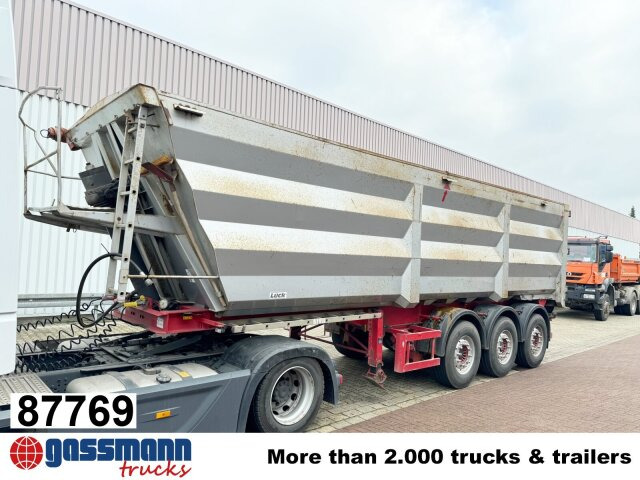 LÜCK SKF 35, Stahlmulde ca. 37m³, Liftachse - Самосвал полуремарке: снимка 1 LÜCK SKF 35, Stahlmulde ca. 37m³, Liftachse - Самосвал полуремарке: снимка 1