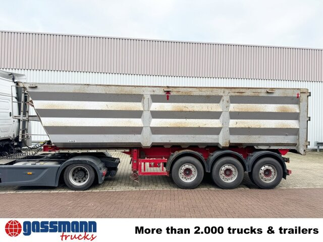 LÜCK SKF 35, Stahlmulde ca. 37m³, Liftachse - Самосвал полуремарке: снимка 4 LÜCK SKF 35, Stahlmulde ca. 37m³, Liftachse - Самосвал полуремарке: снимка 4