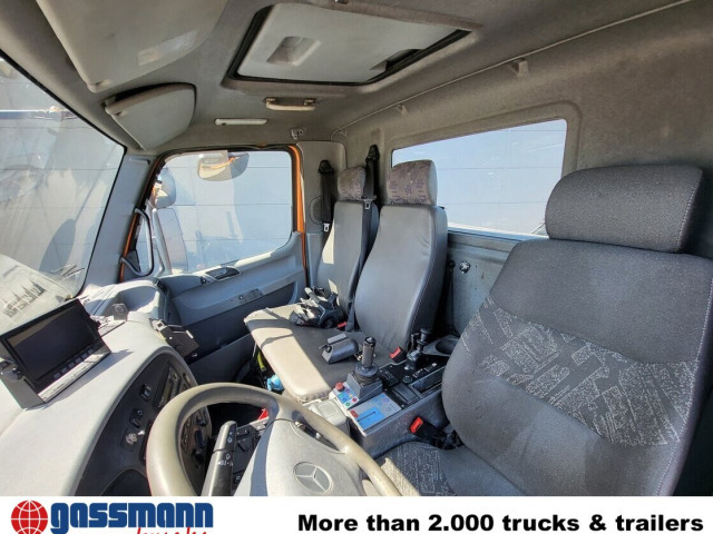 Unimog U 20 4x4, Zapfwelle, Kran Hiab 022D-3 HiDuo, - Лекотоварен автомобил: снимка 2 Unimog U 20 4x4, Zapfwelle, Kran Hiab 022D-3 HiDuo, - Лекотоварен автомобил: снимка 2