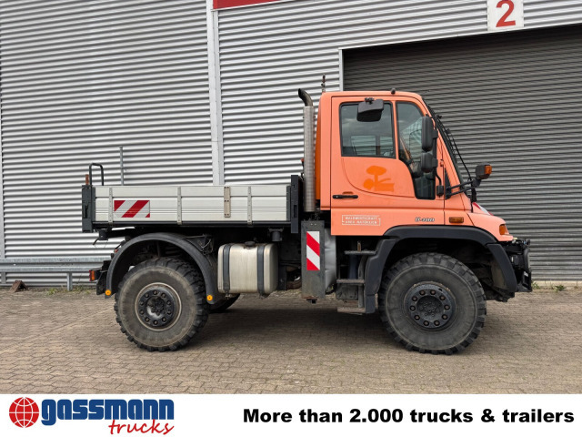 Unimog U 400 405/12 4x4, Kipper, Kommunalhydraulik, - Лекотоварен автомобил: снимка 2 Unimog U 400 405/12 4x4, Kipper, Kommunalhydraulik, - Лекотоварен автомобил: снимка 2