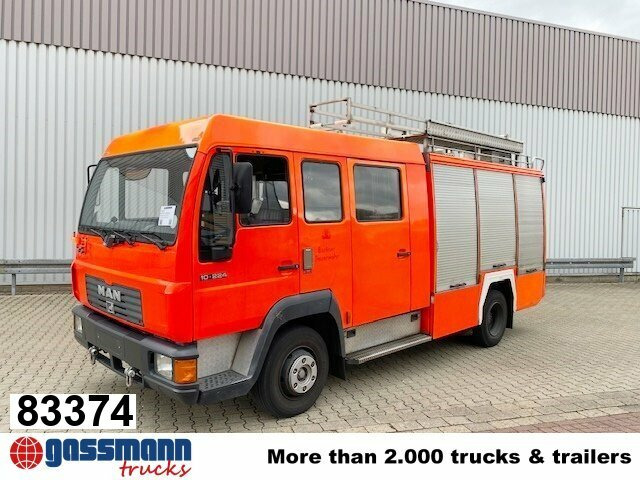 MAN 10.224 LC 4x2 BB Doka, TLF16/12, 6-Zylinder - Пожарна кола: снимка 1 MAN 10.224 LC 4x2 BB Doka, TLF16/12, 6-Zylinder - Пожарна кола: снимка 1