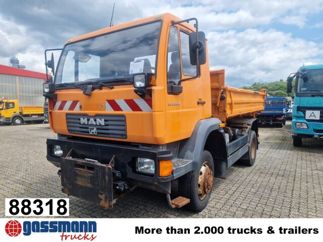 MAN 14.225 LAK 4x4 BB, Winterdienstausstattung - Самосвал камион: снимка 1 MAN 14.225 LAK 4x4 BB, Winterdienstausstattung - Самосвал камион: снимка 1