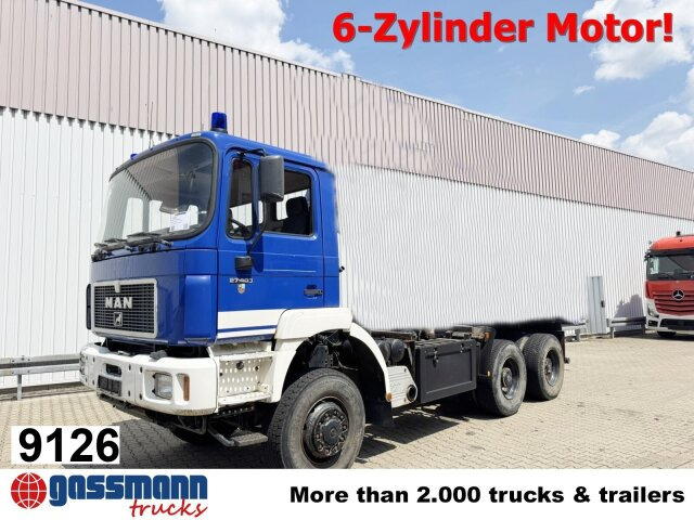 MAN 27.403 6x6 BB, EX-THW - Шаси кабина: снимка 1 MAN 27.403 6x6 BB, EX-THW - Шаси кабина: снимка 1