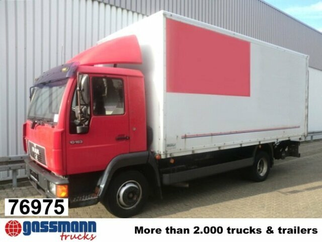 MAN L35 10.163 4x2 - Камион фургон: снимка 1 MAN L35 10.163 4x2 - Камион фургон: снимка 1