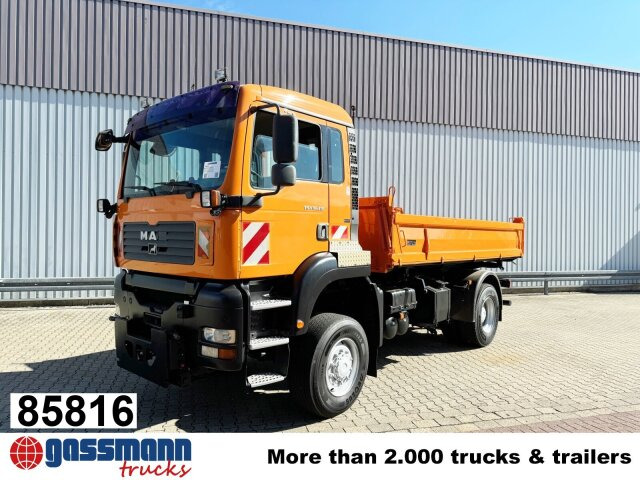 MAN TGA 18.310 4x4 BL, Winterdienstausstattung - Самосвал камион, Камион с кран: снимка 1 MAN TGA 18.310 4x4 BL, Winterdienstausstattung - Самосвал камион, Камион с кран: снимка 1