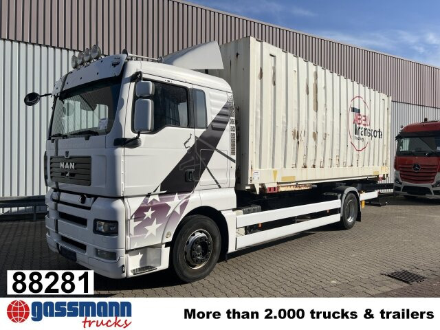 MAN TGA 18.350 4x2 LL, Fahrschulausstattung - Камион фургон: снимка 1 MAN TGA 18.350 4x2 LL, Fahrschulausstattung - Камион фургон: снимка 1