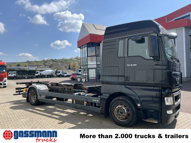 Контейнеровоз/ Сменна каросерия камион MAN TGA 18.360 4x2 LL, Fahrschulausstattung: снимка 9