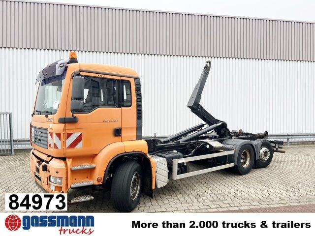 MAN TGA 26.350/400 6x2-2 BL, Lenk-/Liftachse - Мултилифт с кука камион, Камион с кран: снимка 1 MAN TGA 26.350/400 6x2-2 BL, Lenk-/Liftachse - Мултилифт с кука камион, Камион с кран: снимка 1