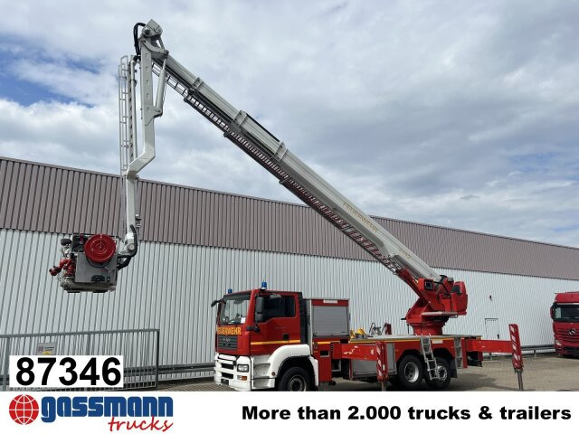 MAN TGA 26.360 6x2-2 LL, Magirus ALP 375 - Линейка: снимка 1 MAN TGA 26.360 6x2-2 LL, Magirus ALP 375 - Линейка: снимка 1