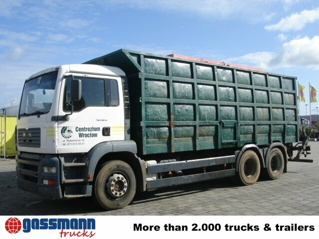 MAN TGA 26.413 BB 6x4 Kran Heckkran Jonsered 1020 - Камион за дърва, Камион с кран: снимка 5 MAN TGA 26.413 BB 6x4 Kran Heckkran Jonsered 1020 - Камион за дърва, Камион с кран: снимка 5