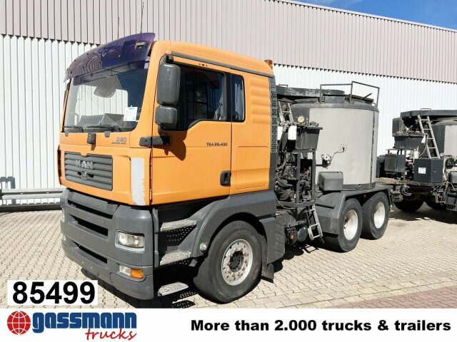 MAN TGA 26.430 6X4 BL, Asphaltkocher - Техника за слагане на асфалт, Техника за слагане на асфалт: снимка 1 MAN TGA 26.430 6X4 BL, Asphaltkocher - Техника за слагане на асфалт, Техника за слагане на асфалт: снимка 1
