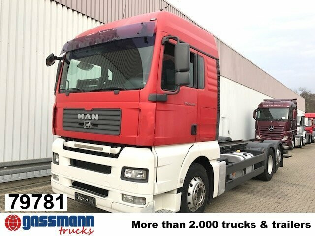 MAN TGA 26.440 6x2-2BL - Шаси кабина: снимка 1 MAN TGA 26.440 6x2-2BL - Шаси кабина: снимка 1