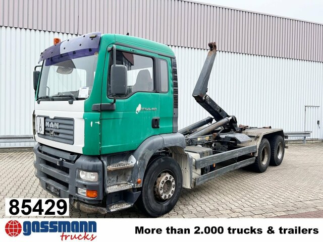 MAN TGA 26.463 6x4 BB - Мултилифт с кука камион: снимка 1 MAN TGA 26.463 6x4 BB - Мултилифт с кука камион: снимка 1
