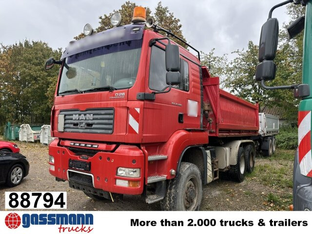 MAN TGA 26.480 6X6H BL, HYDRODRIVE, Intarder, - Самосвал камион: снимка 1 MAN TGA 26.480 6X6H BL, HYDRODRIVE, Intarder, - Самосвал камион: снимка 1