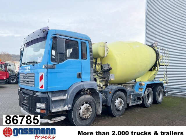 MAN TGA 35.410 8x4 BB, Betonmischer Karrena 10m³ - Бетоновоз: снимка 1 MAN TGA 35.410 8x4 BB, Betonmischer Karrena 10m³ - Бетоновоз: снимка 1