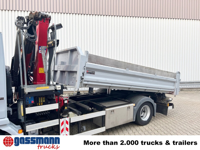 MAN TGL 12.180 4X2 BL mit Kran HMF 900-K1 - Самосвал камион, Камион с кран: снимка 2 MAN TGL 12.180 4X2 BL mit Kran HMF 900-K1 - Самосвал камион, Камион с кран: снимка 2