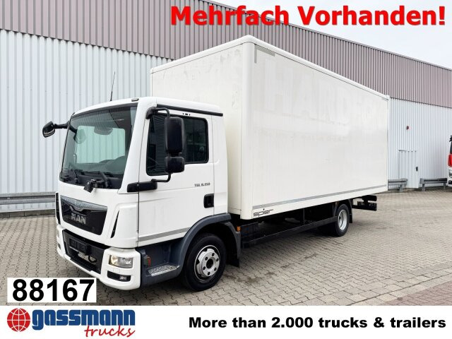 MAN TGL 8.150 4x2 BL, Möbelkoffer mit Rolltor - Камион фургон: снимка 1 MAN TGL 8.150 4x2 BL, Möbelkoffer mit Rolltor - Камион фургон: снимка 1