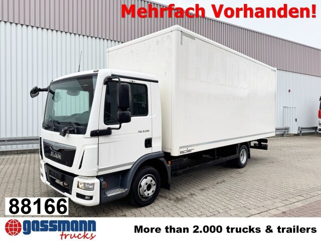 MAN TGL 8.150 4x2 BL, Möbelkoffer mit Rolltor - Камион фургон: снимка 1 MAN TGL 8.150 4x2 BL, Möbelkoffer mit Rolltor - Камион фургон: снимка 1