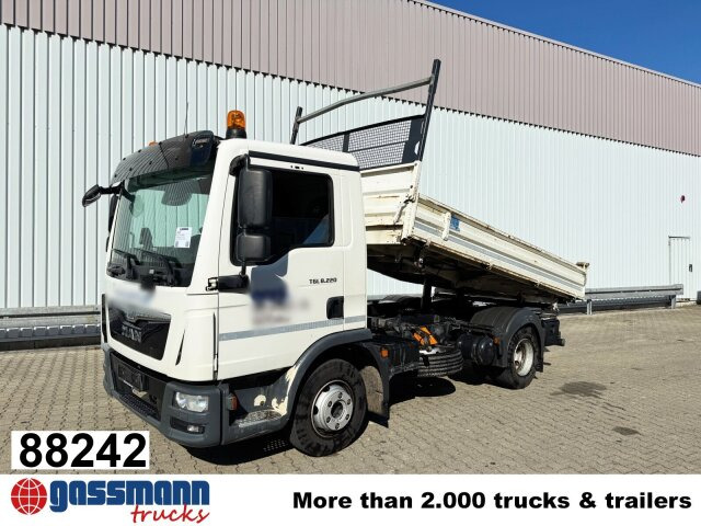 MAN TGL 8.220 4x2 BB, 2x AHK - Самосвал камион: снимка 1 MAN TGL 8.220 4x2 BB, 2x AHK - Самосвал камион: снимка 1