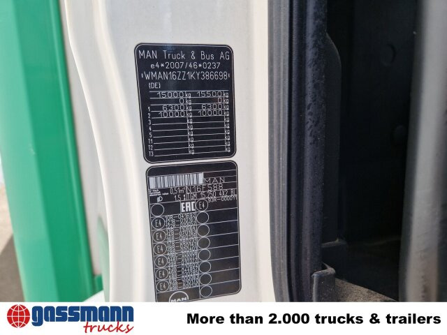 MAN TGM 15.250/340 4X2 BL, Tiefkühlkoffer, - Рефрижератор камион: снимка 4 MAN TGM 15.250/340 4X2 BL, Tiefkühlkoffer, - Рефрижератор камион: снимка 4