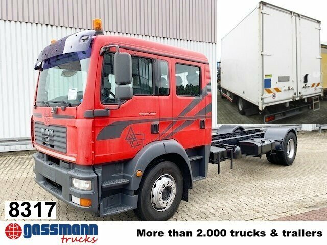 MAN TGM 18.280 4x2 BL Doka - Камион фургон: снимка 1 MAN TGM 18.280 4x2 BL Doka - Камион фургон: снимка 1