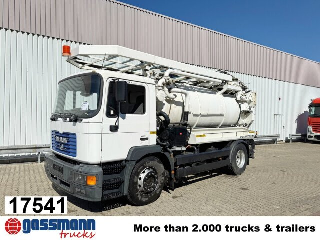 MAN TGM 18.284 4x2 BL, Assmann Saug- und Spülwagen - Мотометачна машина: снимка 1 MAN TGM 18.284 4x2 BL, Assmann Saug- und Spülwagen - Мотометачна машина: снимка 1