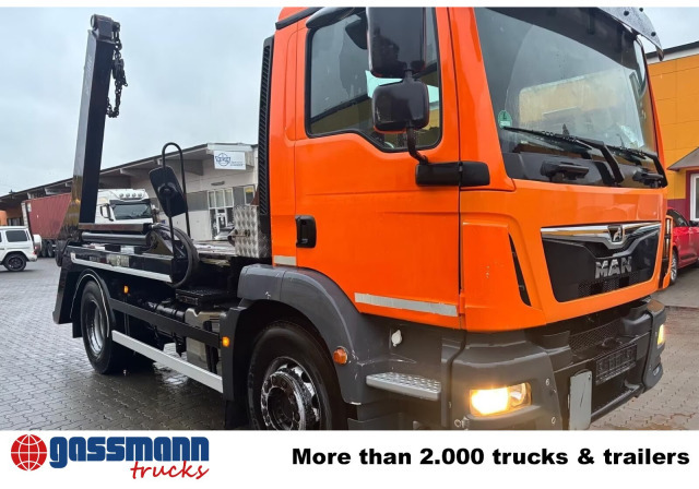 MAN TGM 18.290 4x2 BB, Tele-Absetzer - Мултилифт за контейнери камион: снимка 3 MAN TGM 18.290 4x2 BB, Tele-Absetzer - Мултилифт за контейнери камион: снимка 3