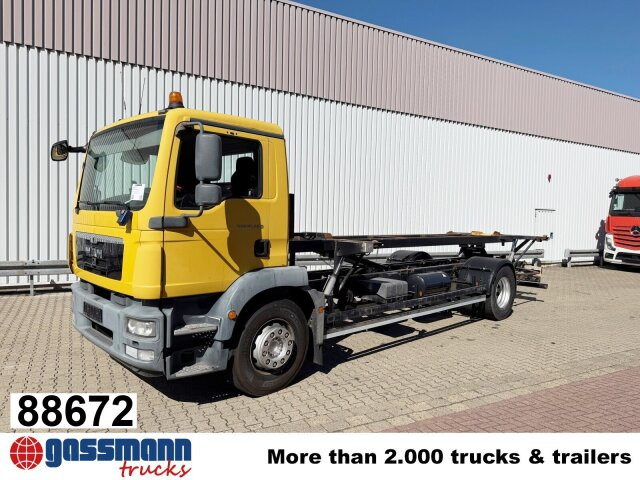 MAN TGM 18.290 4x2 LL, Hydr. Hubrahmen - Контейнеровоз/ Сменна каросерия камион: снимка 1 MAN TGM 18.290 4x2 LL, Hydr. Hubrahmen - Контейнеровоз/ Сменна каросерия камион: снимка 1