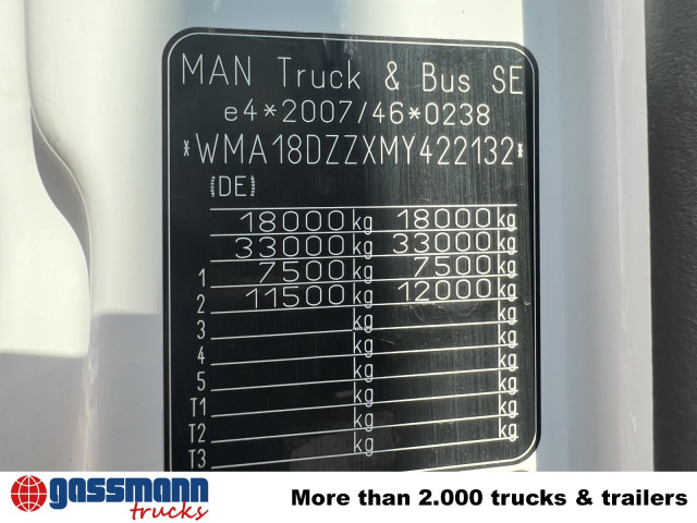 MAN TGM 18.320 4x2 BL, Hiab Tele-Absetzanlage, Funk - Мултилифт за контейнери камион: снимка 3 MAN TGM 18.320 4x2 BL, Hiab Tele-Absetzanlage, Funk - Мултилифт за контейнери камион: снимка 3