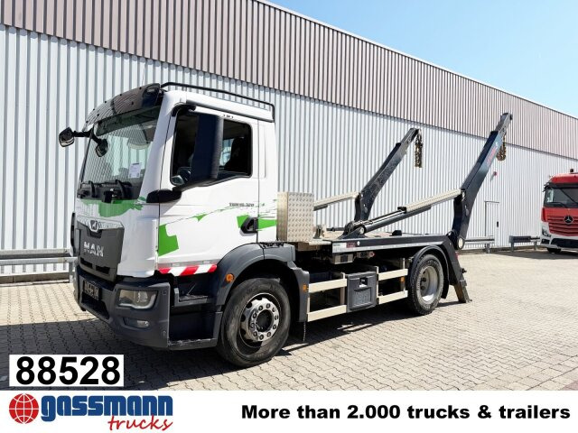 MAN TGM 18.320 4x2 BL, Hiab Tele-Absetzanlage, Funk - Мултилифт за контейнери камион: снимка 1 MAN TGM 18.320 4x2 BL, Hiab Tele-Absetzanlage, Funk - Мултилифт за контейнери камион: снимка 1