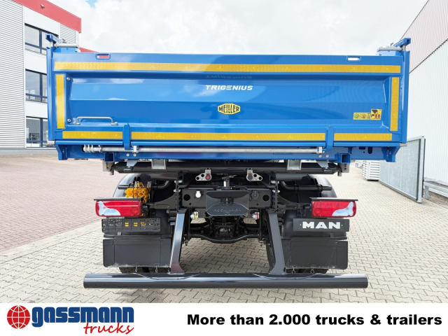 Нови Самосвал камион MAN TGM 18.320 4x4 BB CH, Navi, Meiller Trigenius: снимка 12