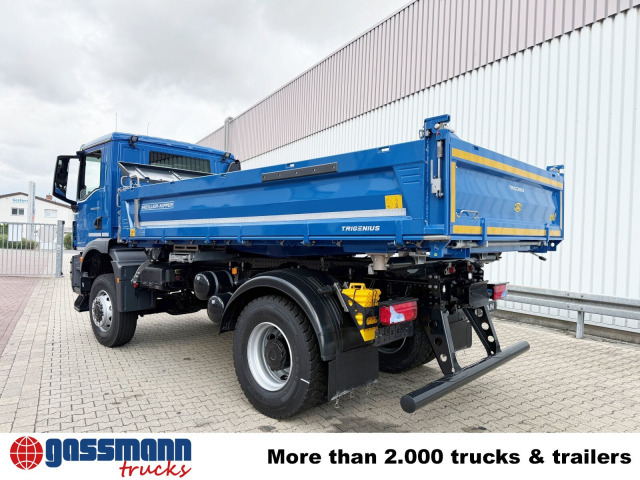 Нови Самосвал камион MAN TGM 18.320 4x4 BB CH, Navi, Meiller Trigenius: снимка 14