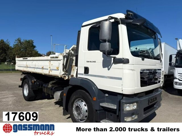 MAN TGM 18.340 4x2 BB - Самосвал камион: снимка 1 MAN TGM 18.340 4x2 BB - Самосвал камион: снимка 1