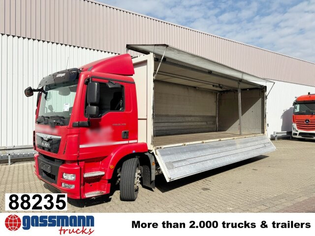 MAN TGM 26.340 6x2-4 LL, Getränkekoffer, - Камион фургон: снимка 1 MAN TGM 26.340 6x2-4 LL, Getränkekoffer, - Камион фургон: снимка 1