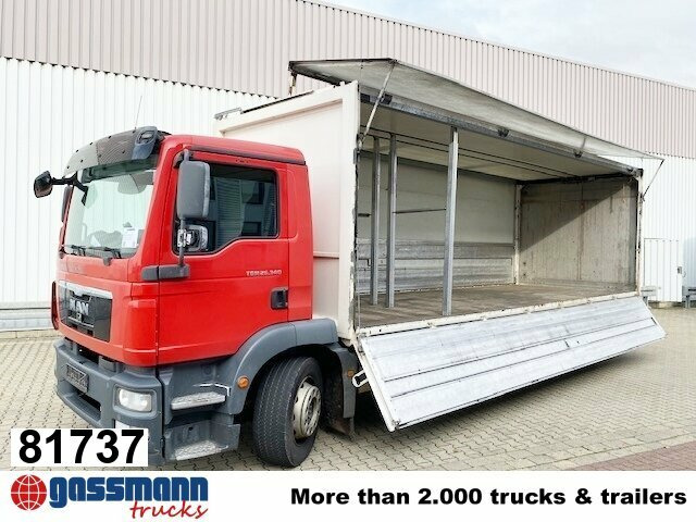 MAN TGM 26.340 6x2-4 LL Getränkewagen, - Камион фургон: снимка 1 MAN TGM 26.340 6x2-4 LL Getränkewagen, - Камион фургон: снимка 1