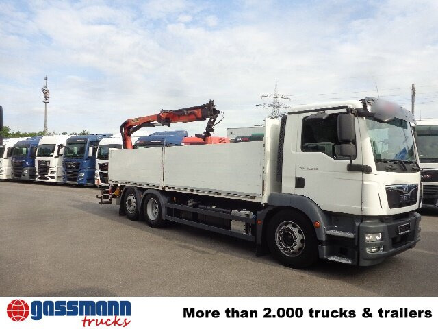 MAN TGM 26.340 6x2-4 LL,Lenk-Liftachse, Heckkran, - Бордови камион, Камион с кран: снимка 4 MAN TGM 26.340 6x2-4 LL,Lenk-Liftachse, Heckkran, - Бордови камион, Камион с кран: снимка 4