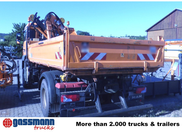 MAN TGS 18.320 4x4 BB, Winterdienstausstattung, Kran - Самосвал камион, Камион с кран: снимка 2 MAN TGS 18.320 4x4 BB, Winterdienstausstattung, Kran - Самосвал камион, Камион с кран: снимка 2