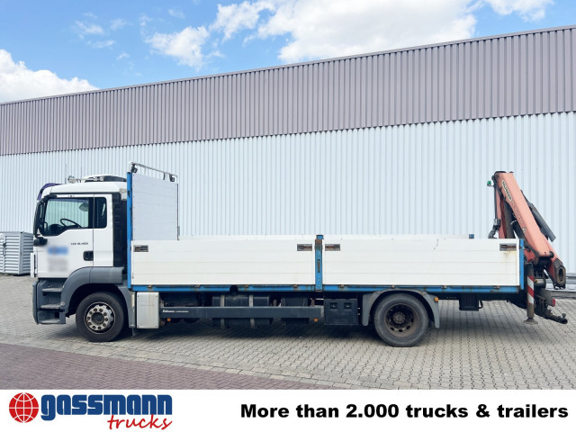 Бордови камион, Камион с кран MAN TGS 18.400 4X2 BL, Kran PK 12002-EH B Funk, 2x: снимка 14