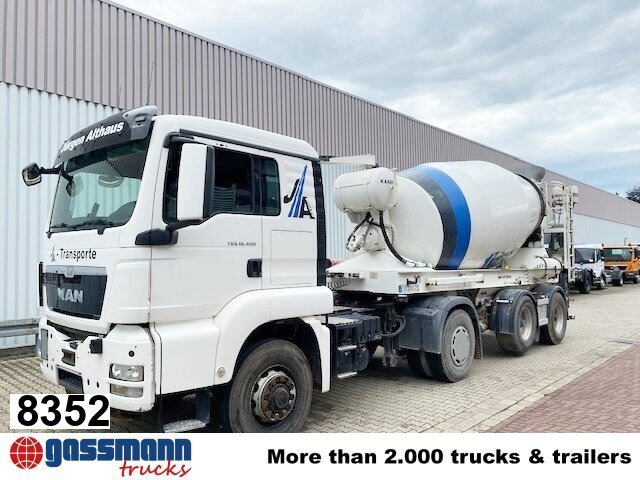 MAN TGS 18.400 4x4H BLS + Auflieger KARRENA 10m³ - Бетоновоз: снимка 1 MAN TGS 18.400 4x4H BLS + Auflieger KARRENA 10m³ - Бетоновоз: снимка 1